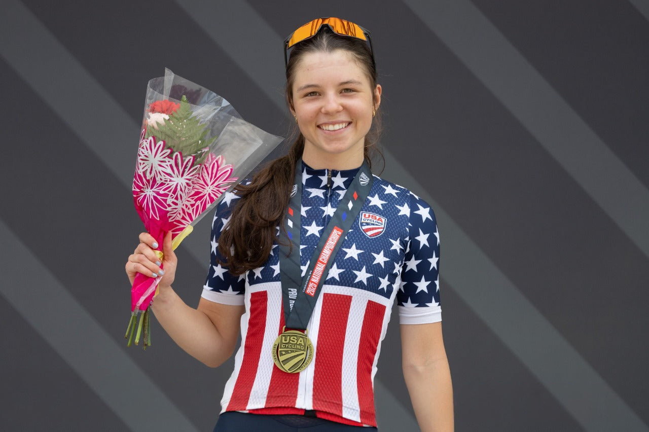 BACK-TO-BACK! Alyssa: Junior Women’s Road Race National Champion