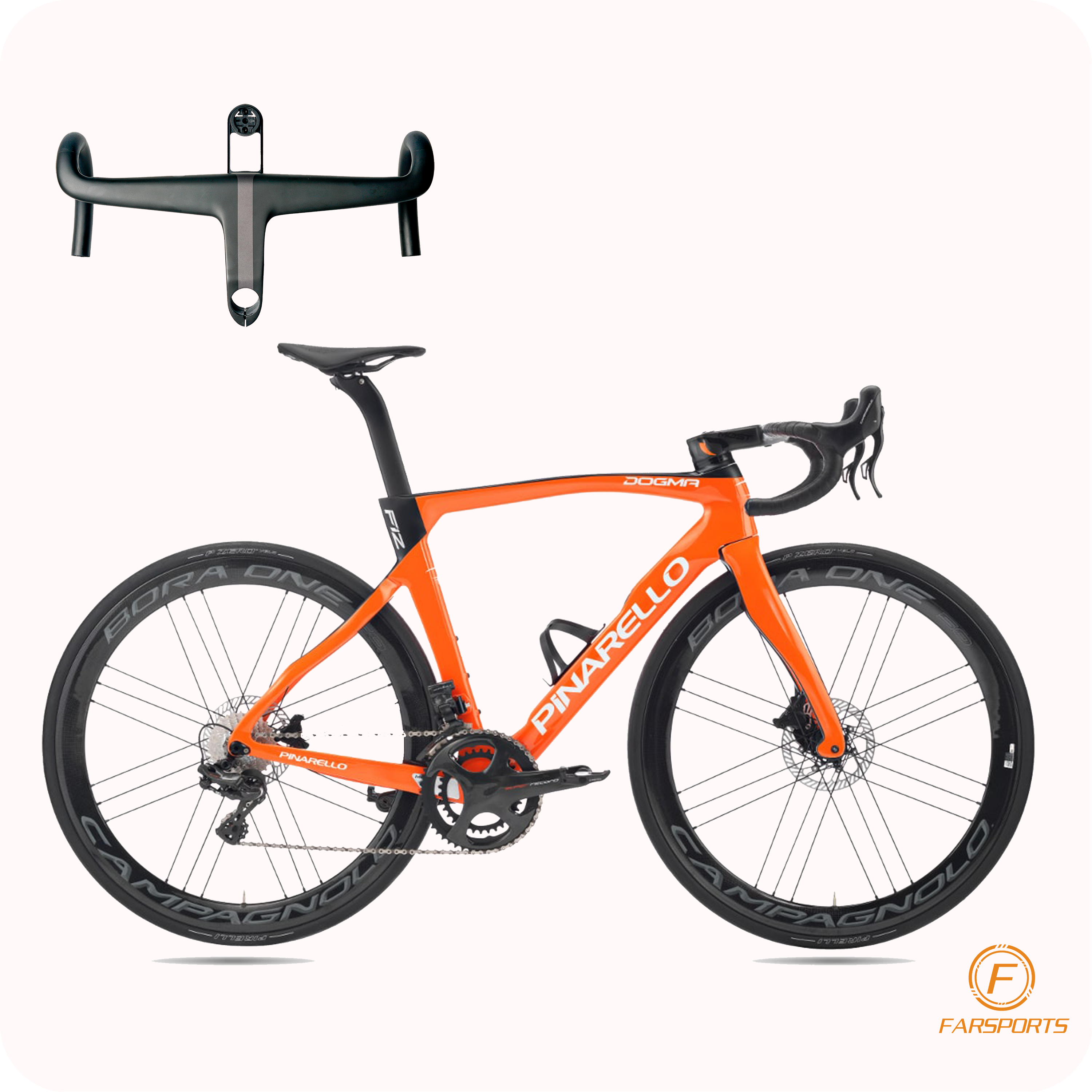 Farsports F1 Handlebar 360mm フレア Farsports F1 Handlebar 360mm フレア